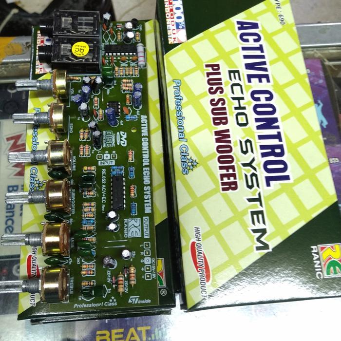 "New" kit tone control stereo echo subwoofer