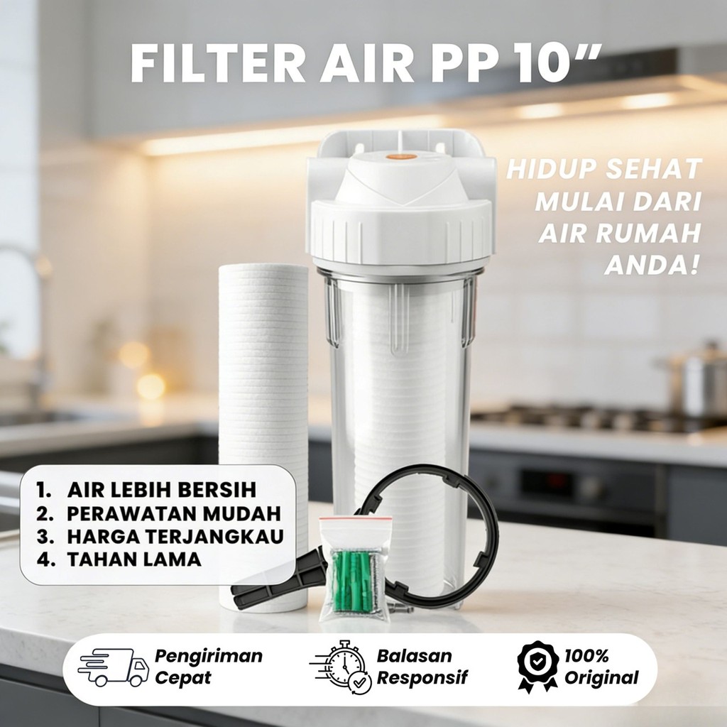 HOUSING FILTER AIR  10" + Filter PPF 5 Micron- PPF