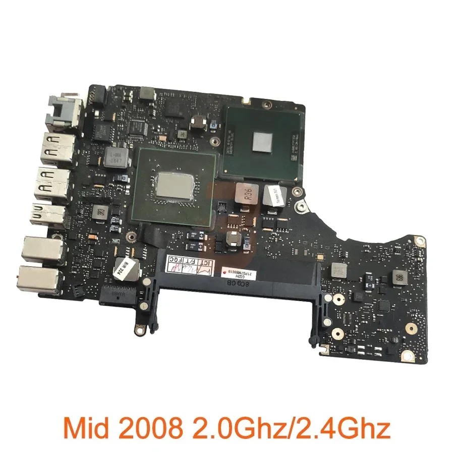 Original Laptop A1342 Logic Board For Macbook Pro 13" A1278 Motherboard 2008 2009 2010 2011 2012