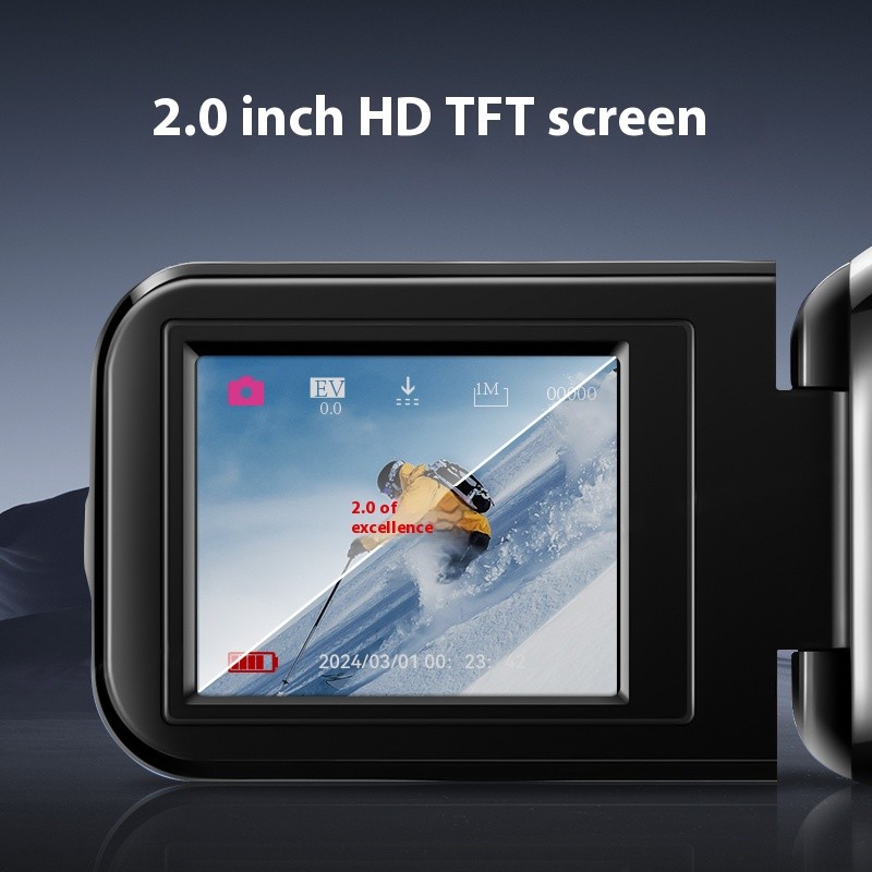 Full 1080P HD Rotation 16X High Definition Digital Camcorder Video DV Camera SD Card Hand-held DV