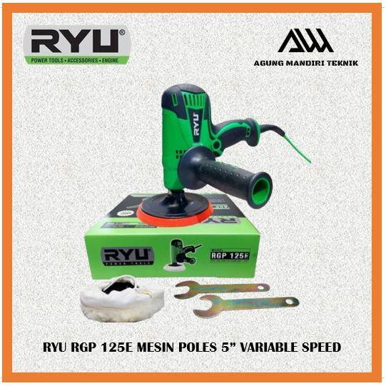 Mesin Poles Ryu Rgp125E Mesin Poles Mobil Motor Variable Speed