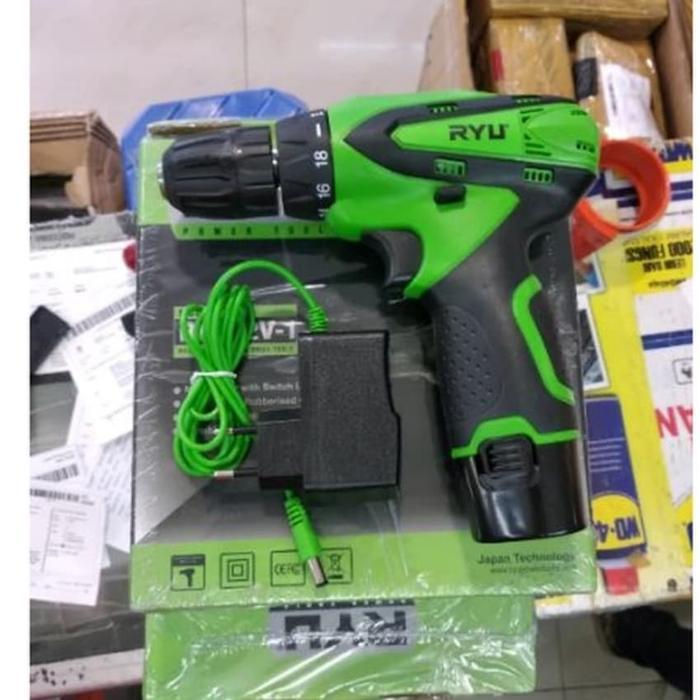 Mesin Bor Cas Ryu 12 Volt Rcd 12-1 Tanpa Kabel