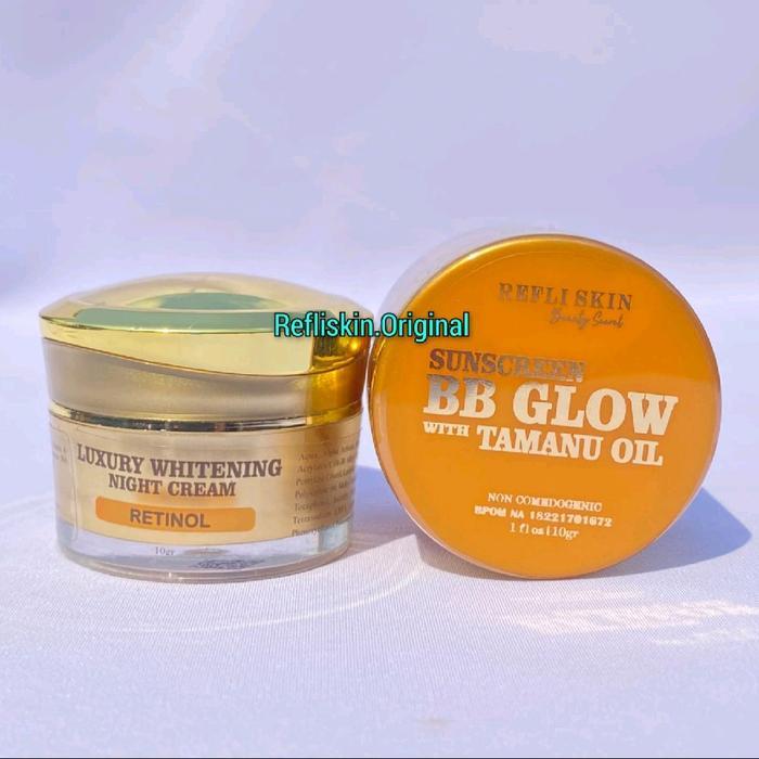 BB GLOW + Night LUXURY Kemasan Lama refliskin
