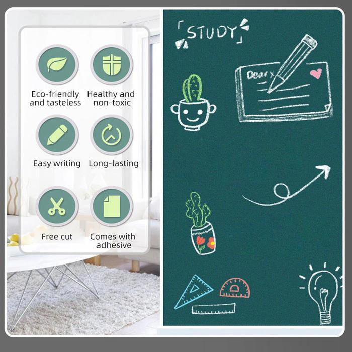 Wall Sticker - Stiker Papan Tulis Tempel / Papan Tulis Whiteboard