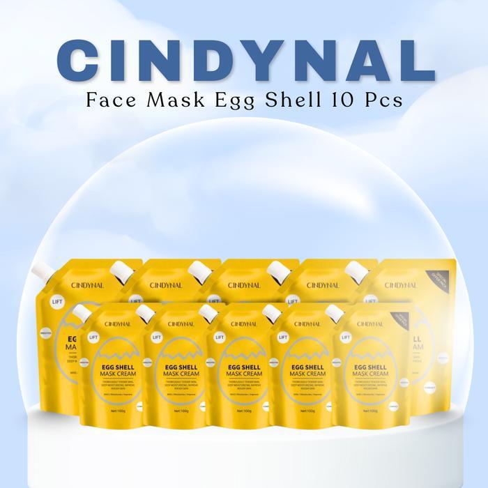 CINDYNAL Masker Gold Collagen Mask Cream Face Peel Off Moisturizing Yeast Eggshell Masker Wajah