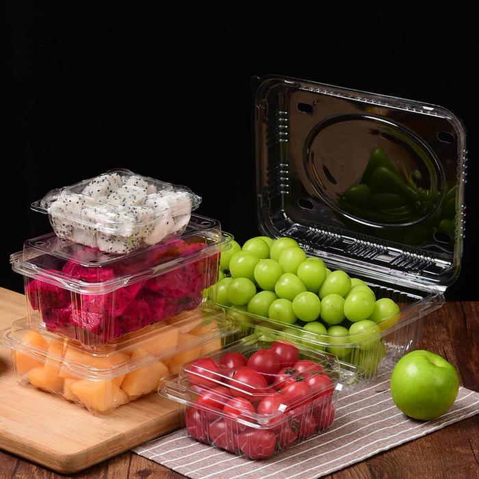 Mika Buah Mb 800 (10Pcs) Mika Sayuran Tebal Wadah Buah Kotak Buah Dan Sayur