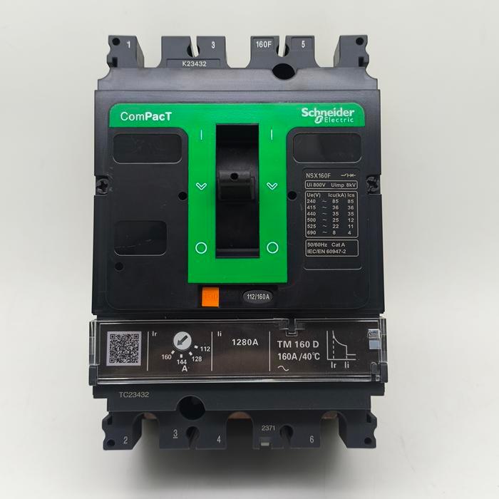 Mccb Breaker Nsx160F 3Pole 160A 36Ka Breaker Nsx160F 112-160A 160A