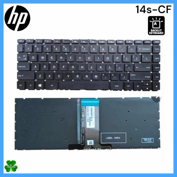 KEYBOARD HP PAVILION 14S-CF1047TU 14-BW501AU 14-BW BACKLIGHT