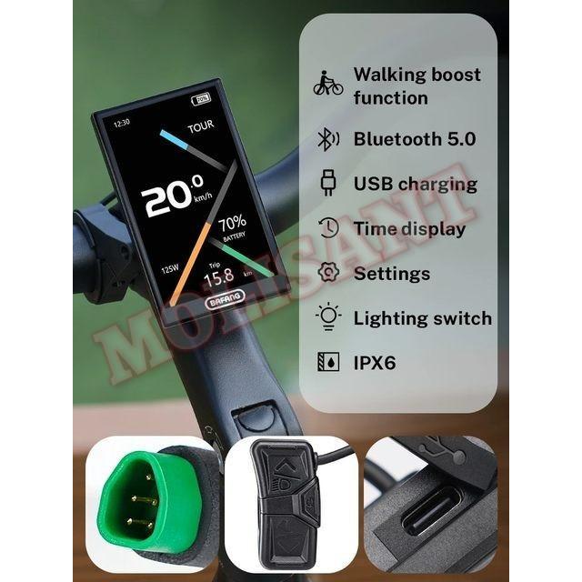 Mid Drive Kit Sepeda Listrik Ebike Bafang