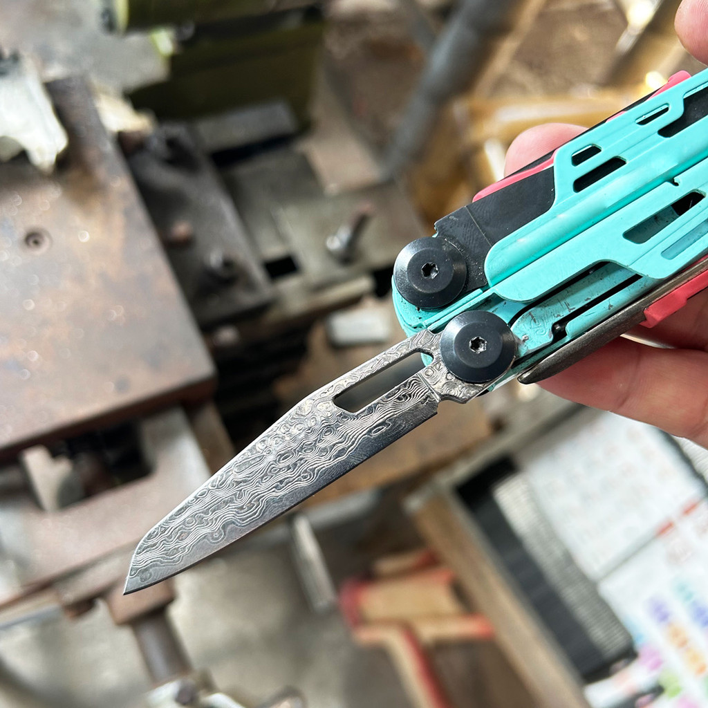 Accessories For Leatherman Signal Damascus steel replacement parts Pliers modification part Original