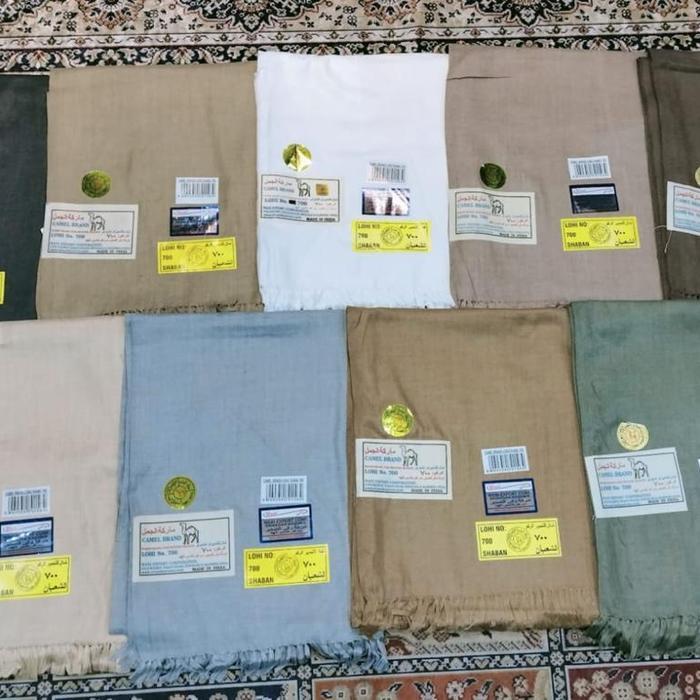 Rida Kashmiri Hijau Polos Original