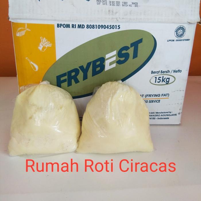 FRY BEST 500 GR MINYAK GORENG PADAT 500GR FRYBEST BEKU DONUT REPACK