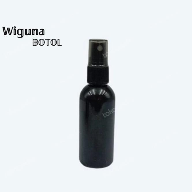 Botol Spray 60 Hitam / Botol 60ml Hitam Spray Hitam Smoke