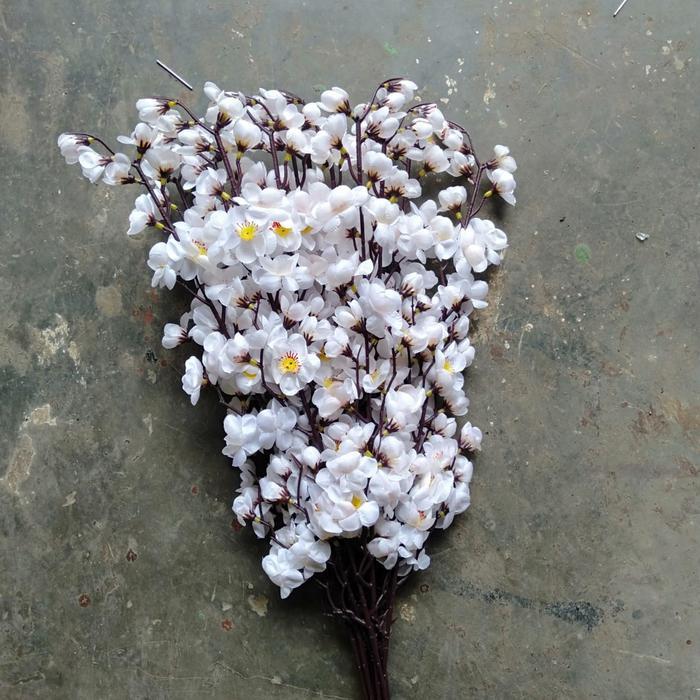 BUNGA HIAS SAKURA/BUNGA SAKURA/BUNGA HIAS PLASTIK/BUNGA HIAS Dinding/BUNGA DEKORASI RUANGAN Dinding