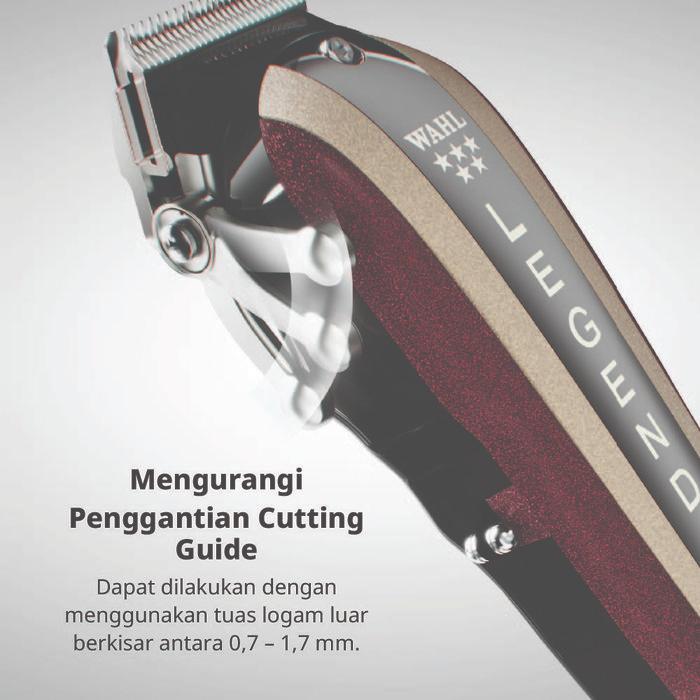Wahl Legend Cordless Hair Clipper - Alat Cukur, Pemangkas, Alat Cukur Rambut, Mesin Potong Rambut