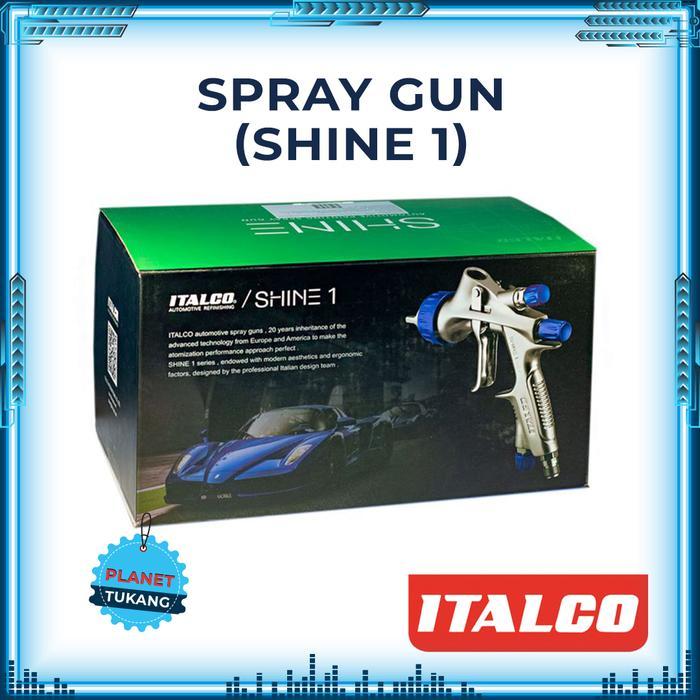 SPRAY GUN 1.3MM LVMP ITALCO SHINE-1 PNEUMATIC PROFESSIONAL SHINE1