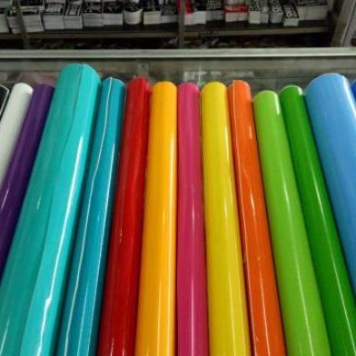 Stok Baru skotlet/sticker warna glossy polos top quality wrapping motor aquarium