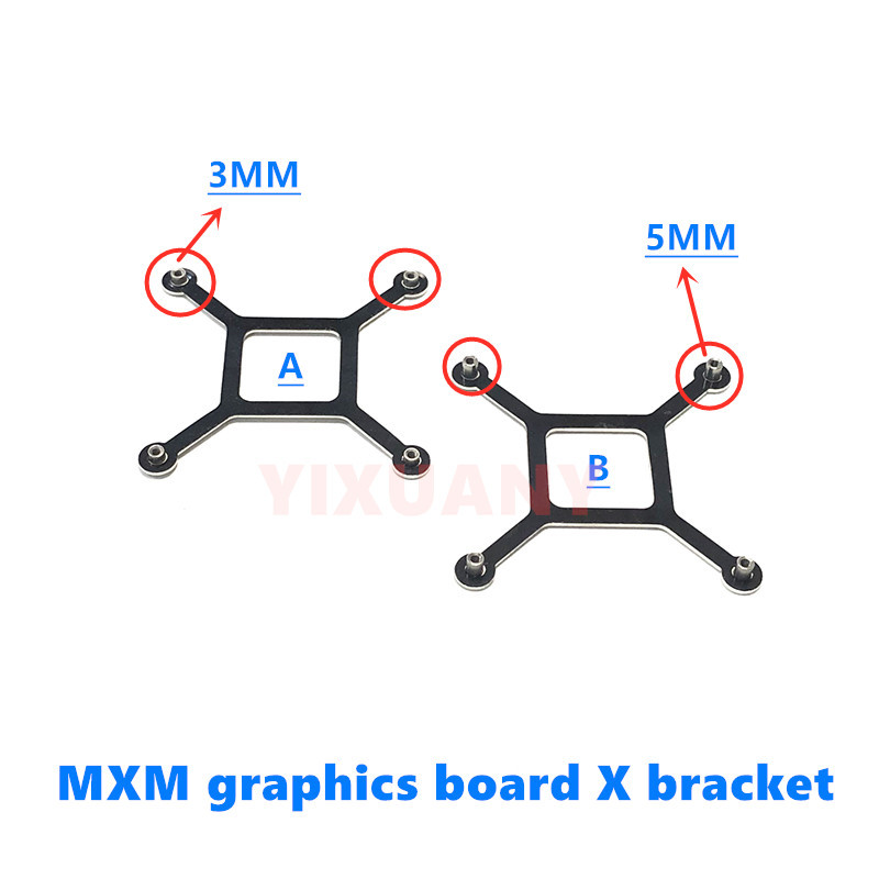 Fixed Bracket Graphics Cross X bracket Clevo MXM Graphics GTX770M 880M 970M 980M 1060m 1070m Laptop 