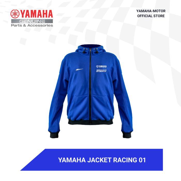 TERBARU! Yamaha Jacket Racing 01 Blue