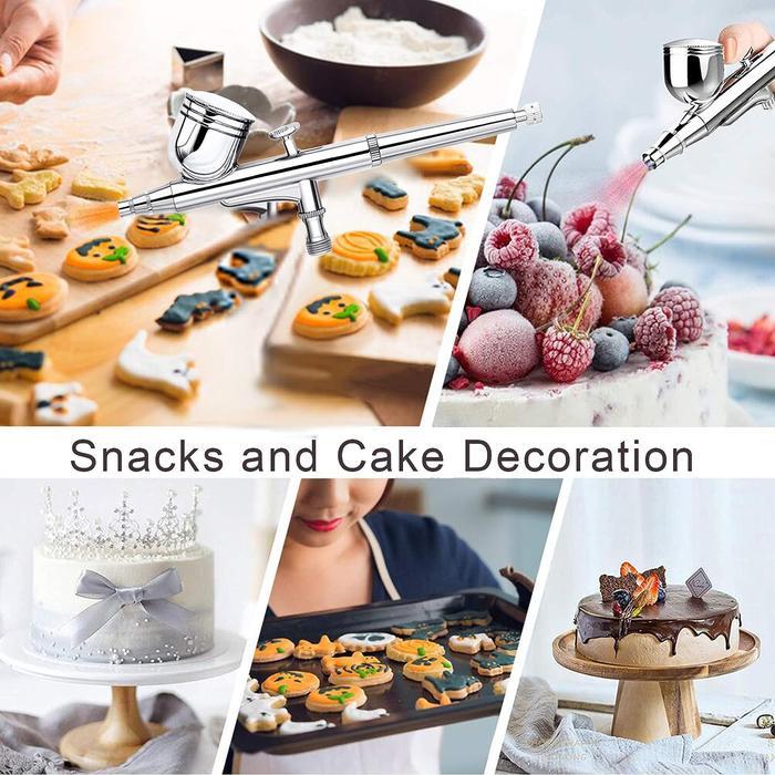 Spray Gun Elektrik Kompresor Mini Air Brush Compressor Airbrush