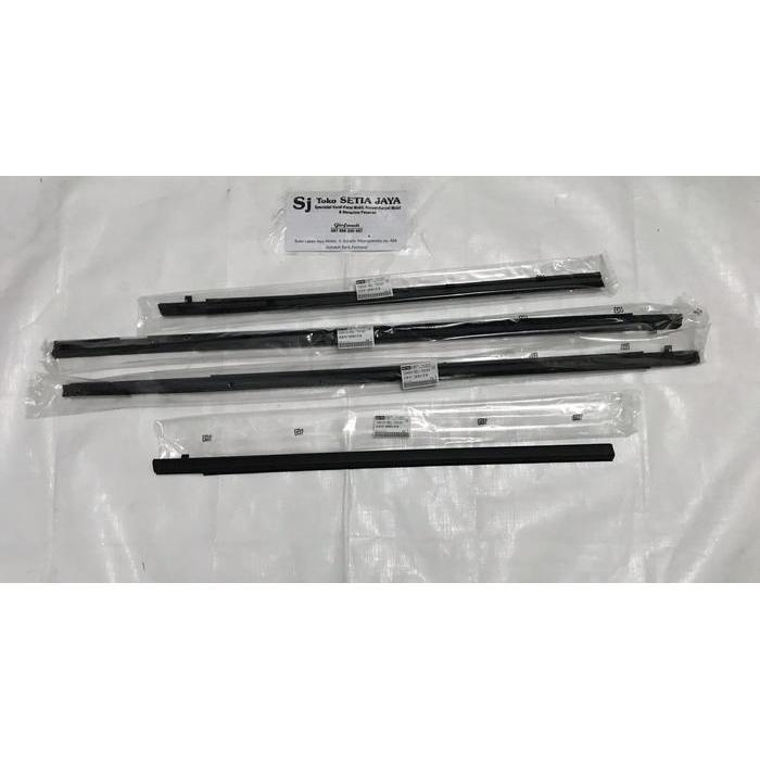 KARET PINTU MOBIL PELIPIT KACA LUAR HONDA CITY 2003-2008/ WEATHER STRIP HONDA CITY PRESISI UKURAN