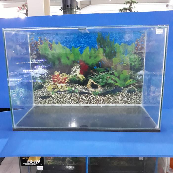 Aquarium kaca 60cm ( GOJEK GRAB ONLY)