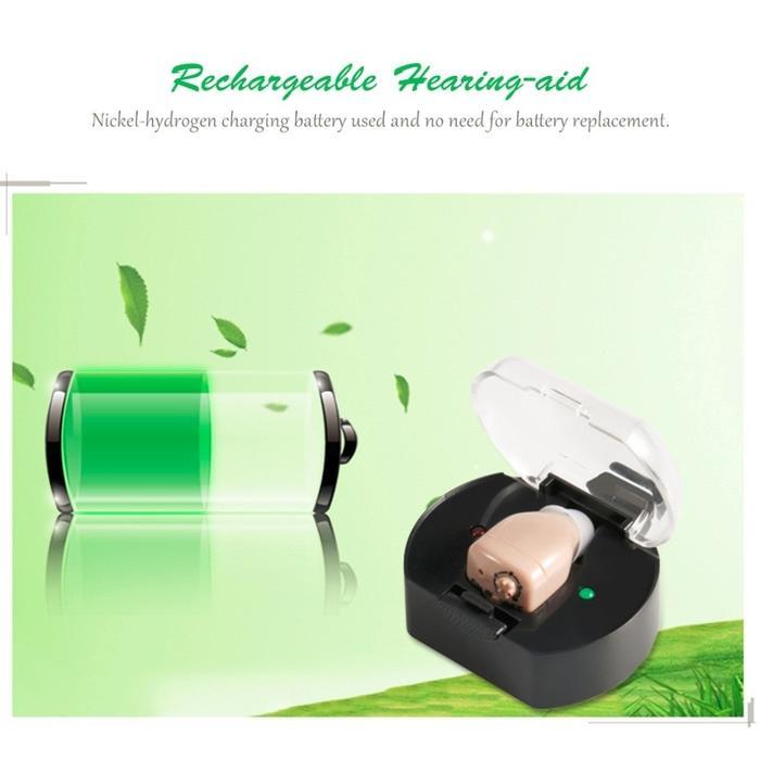 NEW MINI RECHARGEABLE HEARING AID - ALAT BANTU DENGAR JARAK JAUH