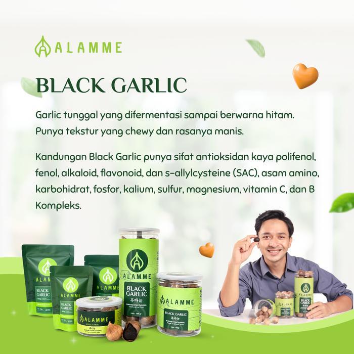 BAWANG HITAM TUNGGAL BLACK GARLIC ALAMME 500GR
