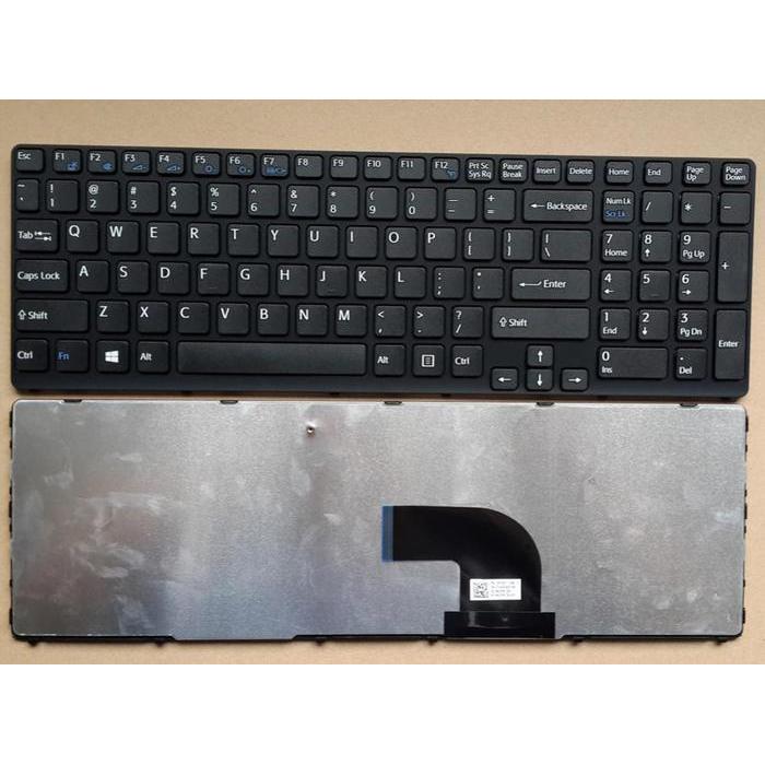 keyboard sony vaio sve15 black