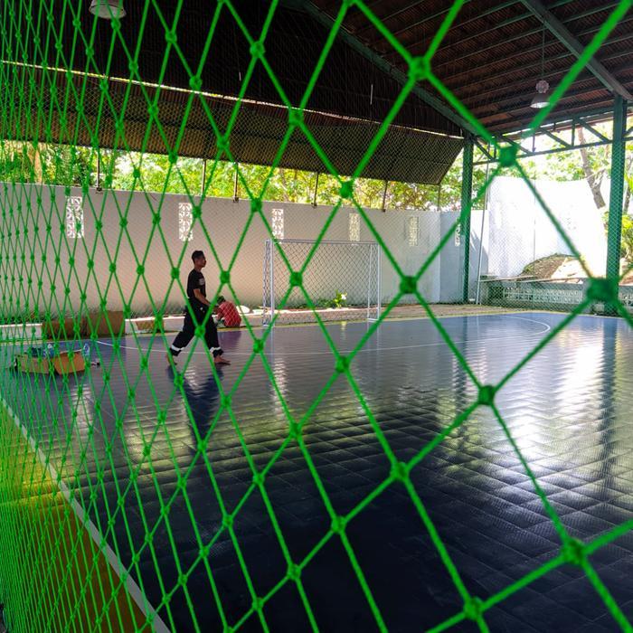 jaring tali tambang 3mm,bisa untuk jaring futsal,voly,jaring serbaguna