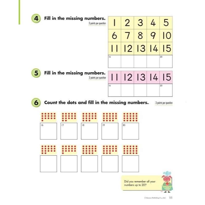 KUMON - GRADE 1 ADDITION (KELAS 1 SD)