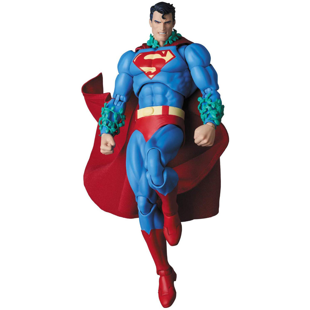 CT Toys 1/12 Hush Superman Action Figure Mafex 117 Cloth Made Figures Suit Collection Statue Movable