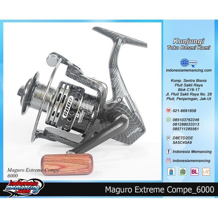 Promo Joran Spinning Maguro Extreme Compe 6000