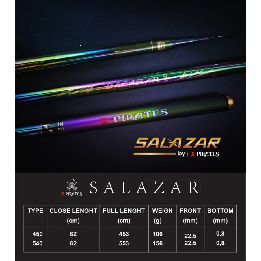 JORAN TEGEK X-PIRATES SALAZAR CARBON RINGAN