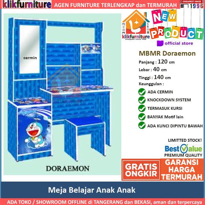 Promo Meja Belajar Anak Motif Doraemon Mbmr