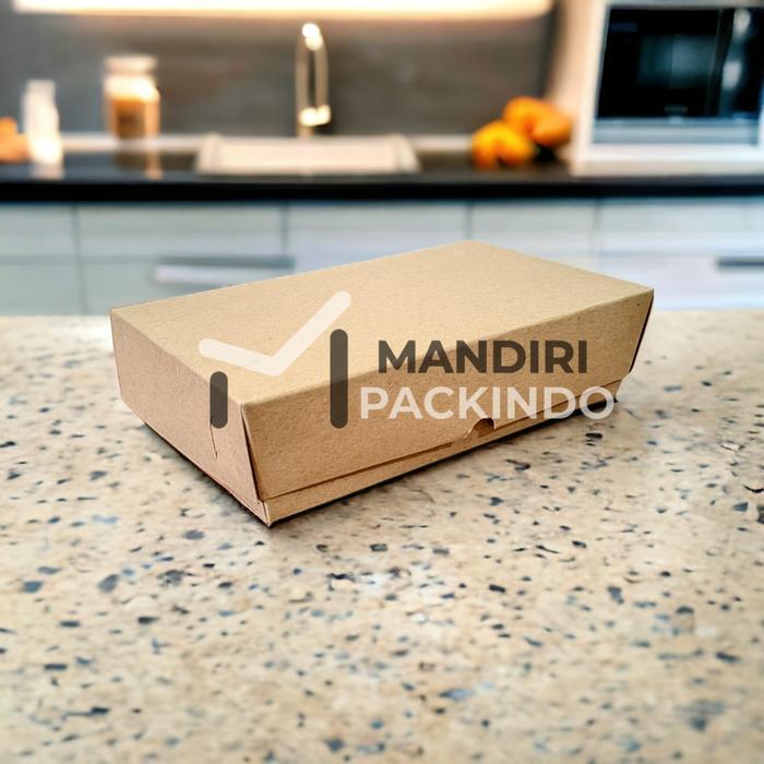 Promo Paper Lunch Box Large Laminasi 100 Pcs 325 Gsm