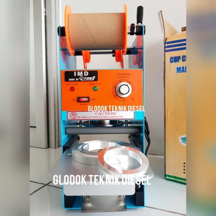 MESIN CUP SEALER / MESIN PENYEGEL PLASTIK / PRESS GELAS MINUMAN