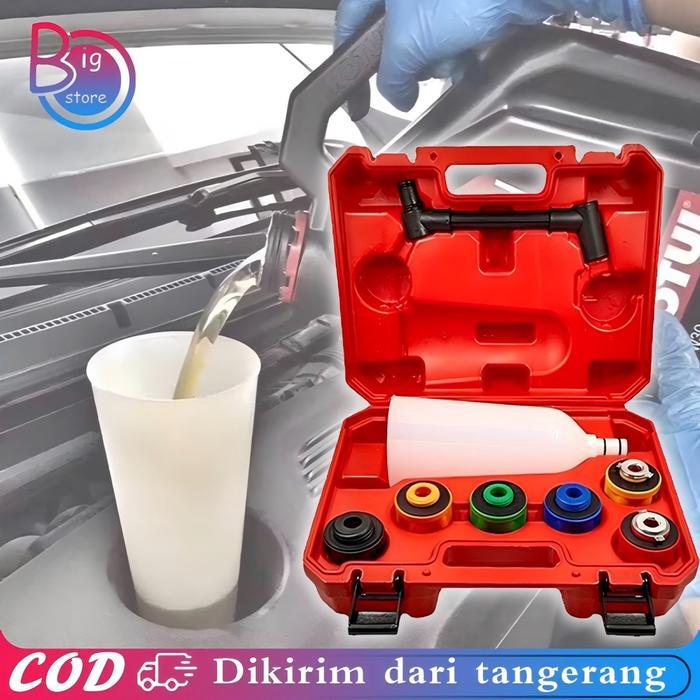 Paket Alat Ganti Oli Mobil Corong Bensin Mobil Adjustable Corong Oli Mesin Mobil Corong Pengisi Oli