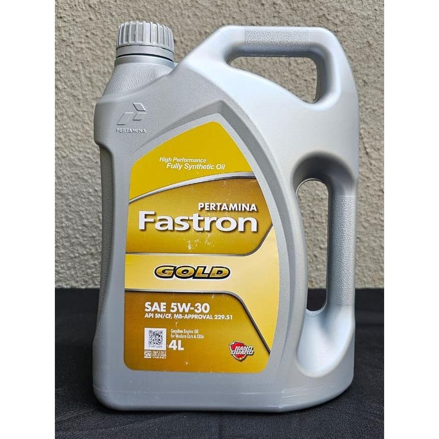 Oli Pertamina Fastron Gold 5w-30 4 Liter/1 Galon