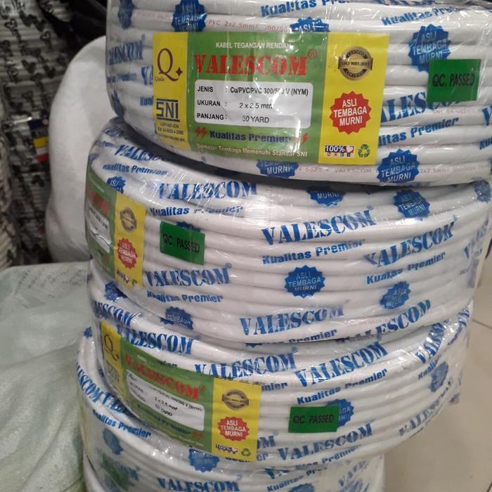 Kabel Listrik Nym 2X2.5 Mm Sni Khusus Gosend / Kabel Nym 2X2.5 Mm