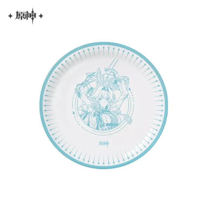Eula - Genshin Impact Pizza Hut Theme Plate - Official Merchandise
