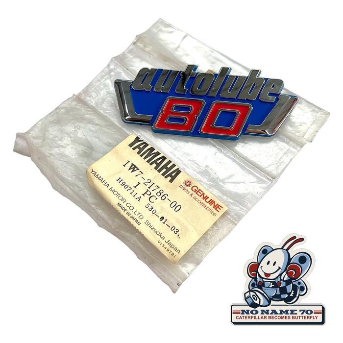 Ready Emblem Emblim Yamaha Autolube V80 V 80 Original