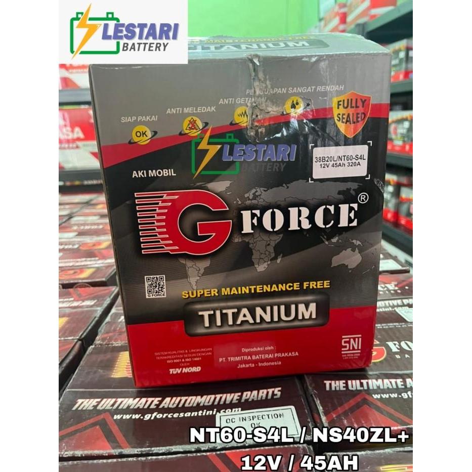 Aki Kering Gforce Titanium Kering Nt60-S4L / Ns40Zl+