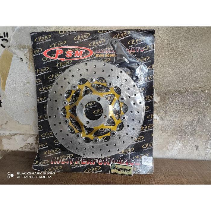 Disk Piringan Cakram Psm Floating Supra125 Old Karisma 300Mm Plus Braket