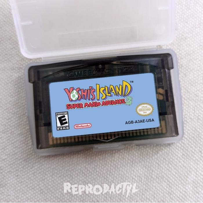 Super Mario Advance 3 Yoshi Island Yoshi's Nintendo Gameboy Advance GBA SP GBM DS