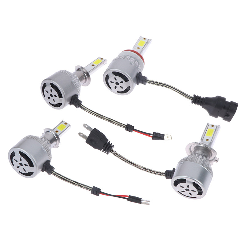H1 H3 H7 H11 Bohlam Lampu Depan LED COB Bohlam Lampu Depan LED Mobil 36W 16000LM 6000K Lampu Depan O