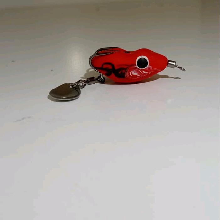 SOFT FROG UMPAN PANCING 3CM Pipih Lure ikan gabus