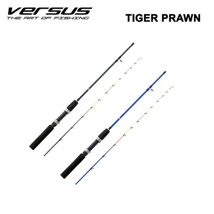 Joran Versus Tiger Prawn - Joran Udang Fiber Lentur Pancing