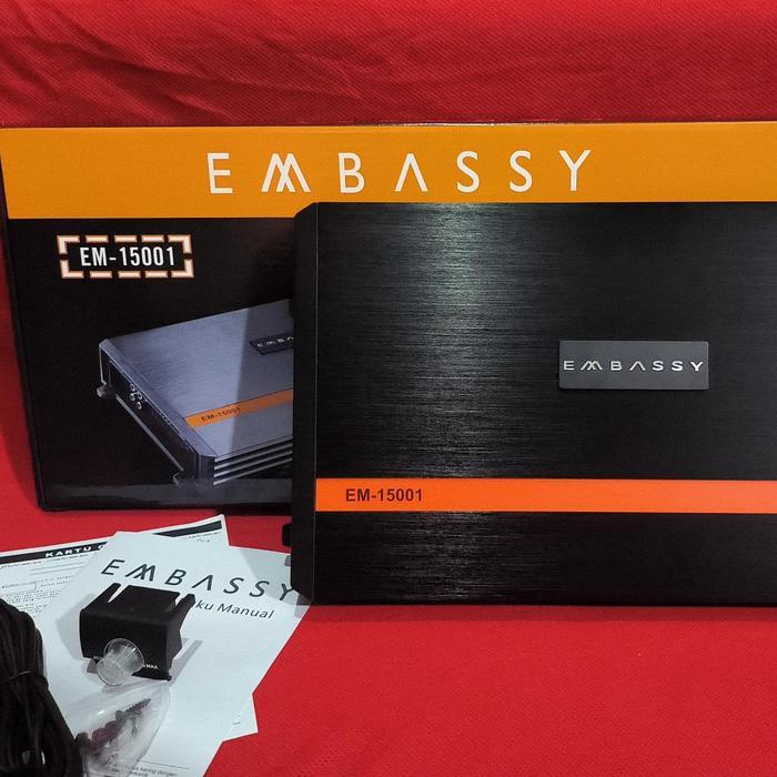 Monoblock Embassy EM-1500.1 - High Quality Monoblock Kelas D
