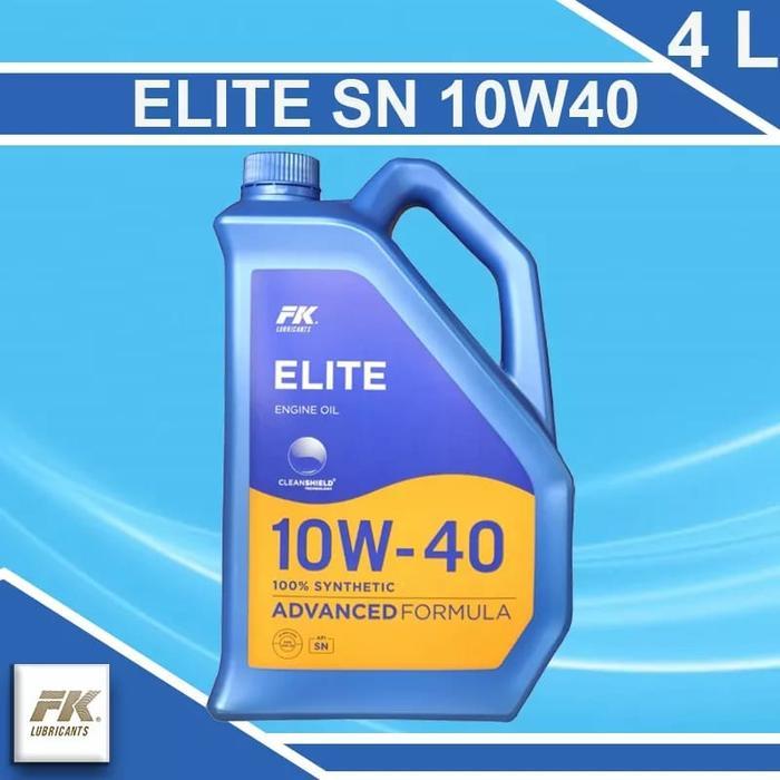 oli, oli fk massimo, oli fk, oli, mobil, motor, bensin, elite sn, 10w40, 4 liter